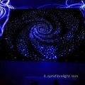 Illuminazione a soffitto a stella in fibra ottica fai-da-te per sensoriale