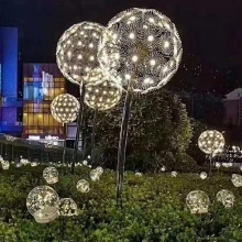 Dandelion light for interior decorative