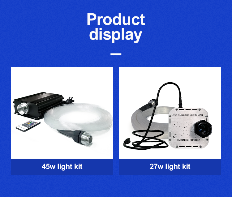 ฝ้าเพดานไฟเบอร์ออปติกสำหรับเด็ก Fiber Optic Star Ceiling For Kids