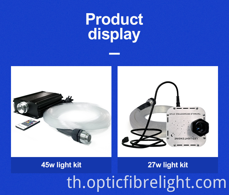 ฝ้าเพดานไฟเบอร์ออปติกสำหรับเด็ก Fiber Optic Star Ceiling For Kids