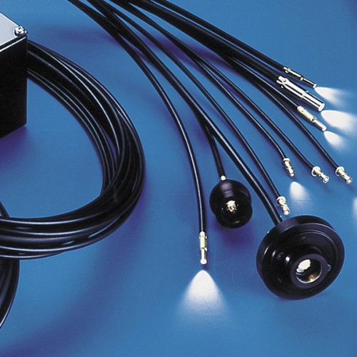 Fiber Optic Displays Fiber optic display lighting for Museum Manufactory