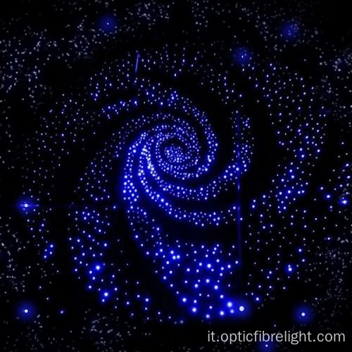 Illuminazione a soffitto a stella in fibra ottica fai-da-te per sensoriale