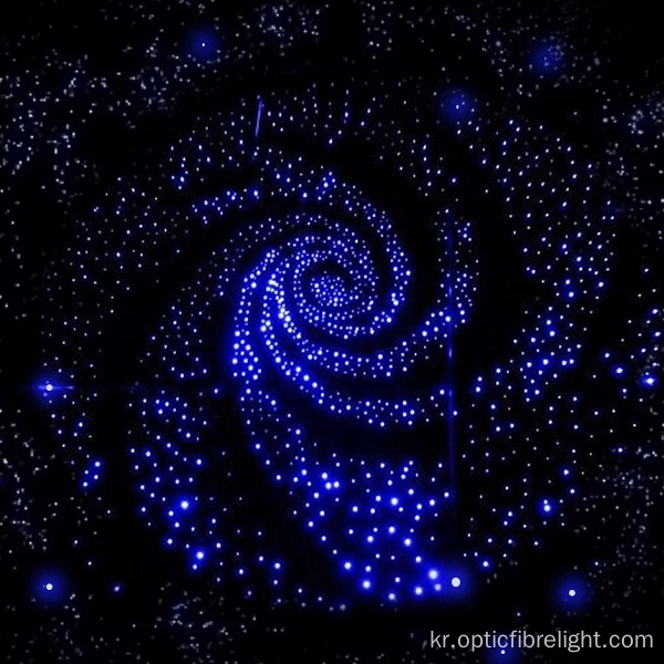 감각을 위한 Diy 광섬유 별 천장 조명